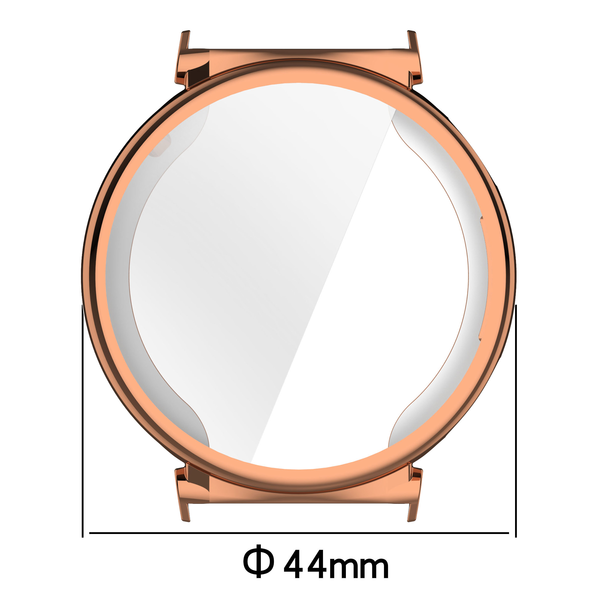 Wymiary plecków Bizon Case Watch Felipe dla Huawei Watch GT 5 41 mm